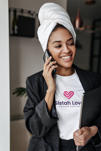 Sistah Love T-Shirt + Digital Self Care Journal